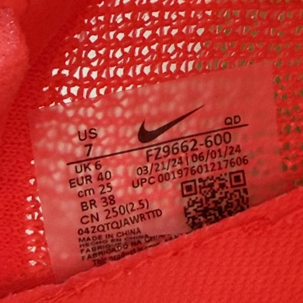 Nike Zoom Superfly Elite 2 Bright Crimson Spikes Men Size 7 /‎ Women Size 8.5